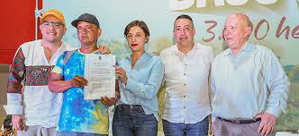 La Agencia Nacional de Tierras y MinAgricultura hicieron entrega de 3.671 hectáreas