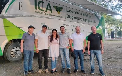 Éxito en la brigada de control para viveros productores y comercializadores del Valle en articulación con el Laboratorio Móvil de Diagnóstico Agropecuario (LAMA)