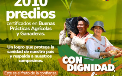 Gracias al Gobierno del Cambio más de dos mil campesinos ya cuentan con su certificación en Buenas Prácticas Agrícolas y Ganaderas