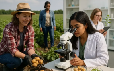 Mujeres que dan forma a las variedades del mañana: La silenciosa revolución en el mejoramiento de la papa